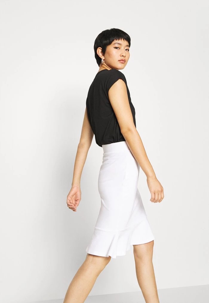 Jupe ANNA FIELD Anna Field Pencil Skirt Blanche Femme | NVA-5780414